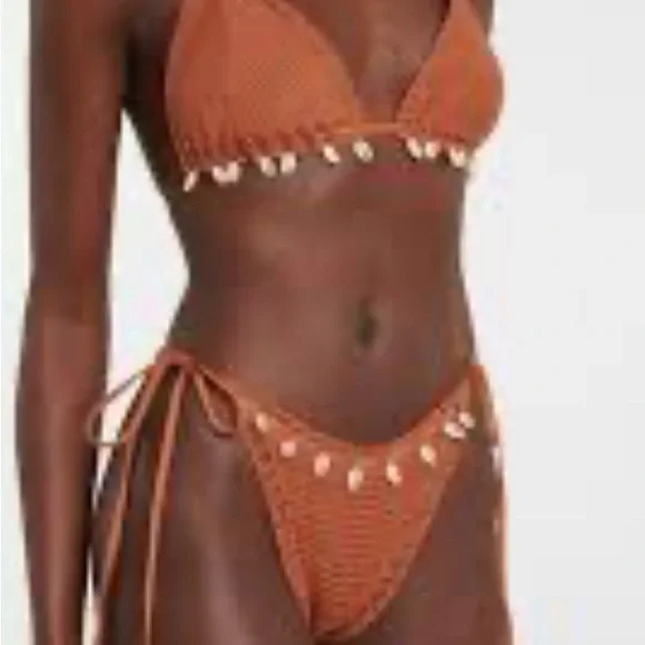 Zimmermann Pink Crochet Bikini - Picture 2 of 2